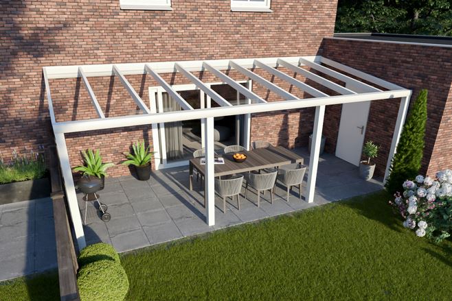 Greenline veranda 700x330 cm - glasdak