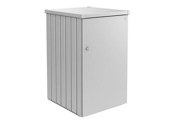 Metalen containerberging Alex 80x88x129 cm - Zilver