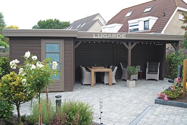 Lugarde Tuinhuis PR34 780x300 cm - 28 mm