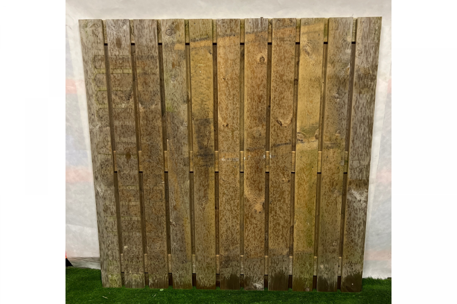 Tuinscherm Agadir 180x180 cm - 2 stuks in 1 koop - SALE01096