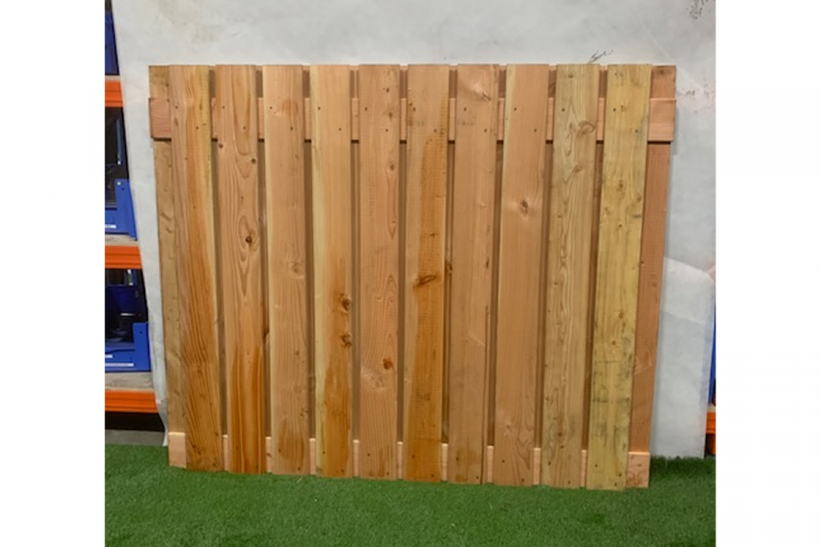 Tuinscherm Harz lariks 180x150 cm - 2 stuks in 1 koop! - SALE01274