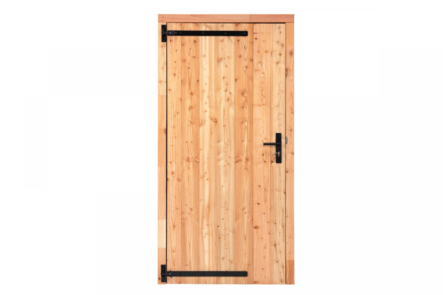 Red Class Wood enkele dichte deur 100x205 cm buitenmaat - links scharnierend