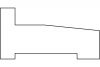 Funderingsbalken hardhout robuust 4,5x9x300 cm