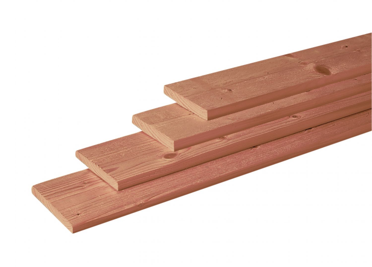 Laboratorium beneden serie Woodvision Geschaafde planken Douglas 1.8x16x400 cm - blank | Van Kooten