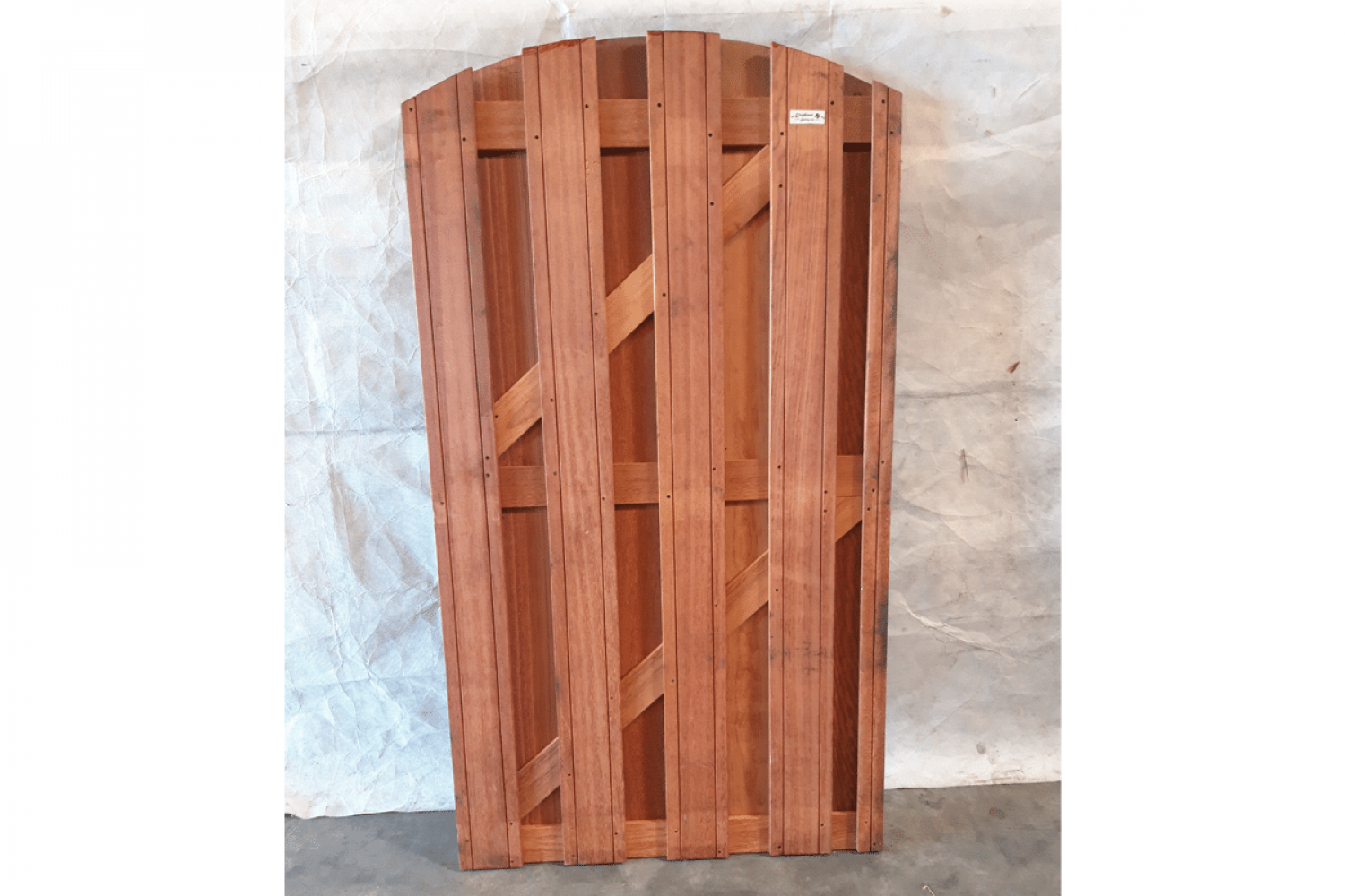 collegegeld Vooruitgaan creëren Hardhouten deur met toog 100x180 cm - SALE01609 | Van Kooten