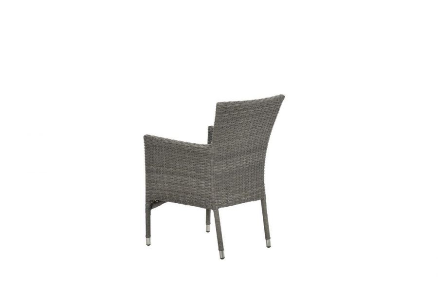 Nicosia stapelbare fauteuil - organic grey - antraciet