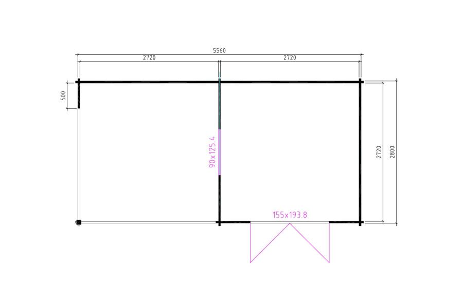 Interflex 3031Z - plattegrond