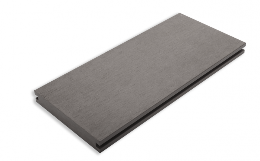 Composiet Solid vlonderpakket compleet Grijs 2,1x14x280 cm - per m2