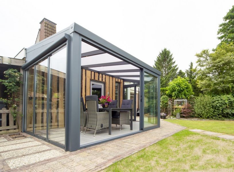 Aluminium tuinkamer aan huis