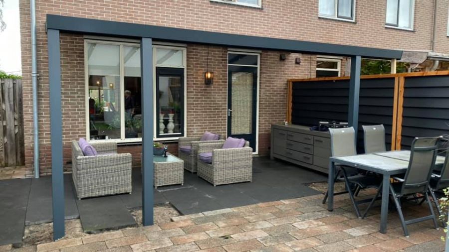 Legend Edition veranda 600x300 cm - IQ relax polycarbonaat dak  - Barneveld