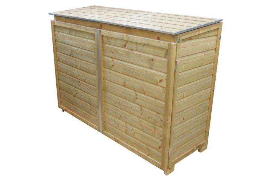 Containerberging 1x 140L en 2x 240L | 197x90x125 cm - voor 3 containers!