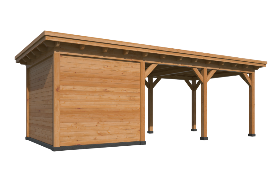 Platdak Odense XL 793x328 cm - Red Class Wood