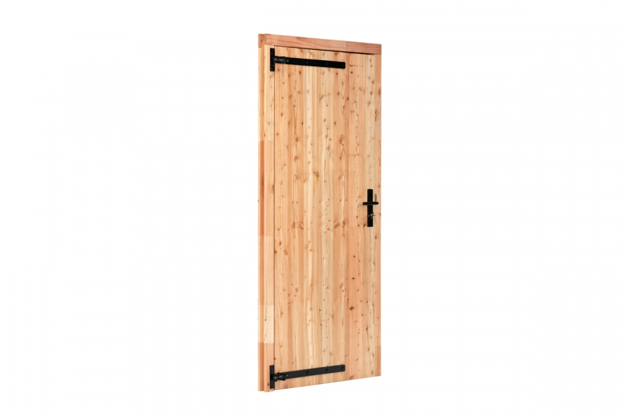 Red Class Wood enkele dichte deur 100x205 cm buitenmaat - links scharnierend