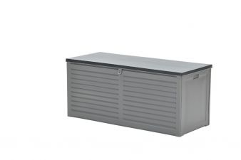 Primo kussenbox - 490L - 146,4x61 - kunststof - dark grey - black