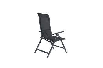Limone verstelbare fauteuil - carbon black - antraciet