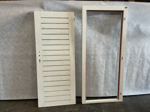 Witte deur 86x198,5 cm - rechtsdraaiend - incl. kozijn, excl. sluitwerk - SALE02123