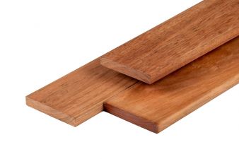 Hardhouten vlonderplank Jatoba 2,1x14,5x215 cm glad geschaafd - duurzaamheidsklasse 1