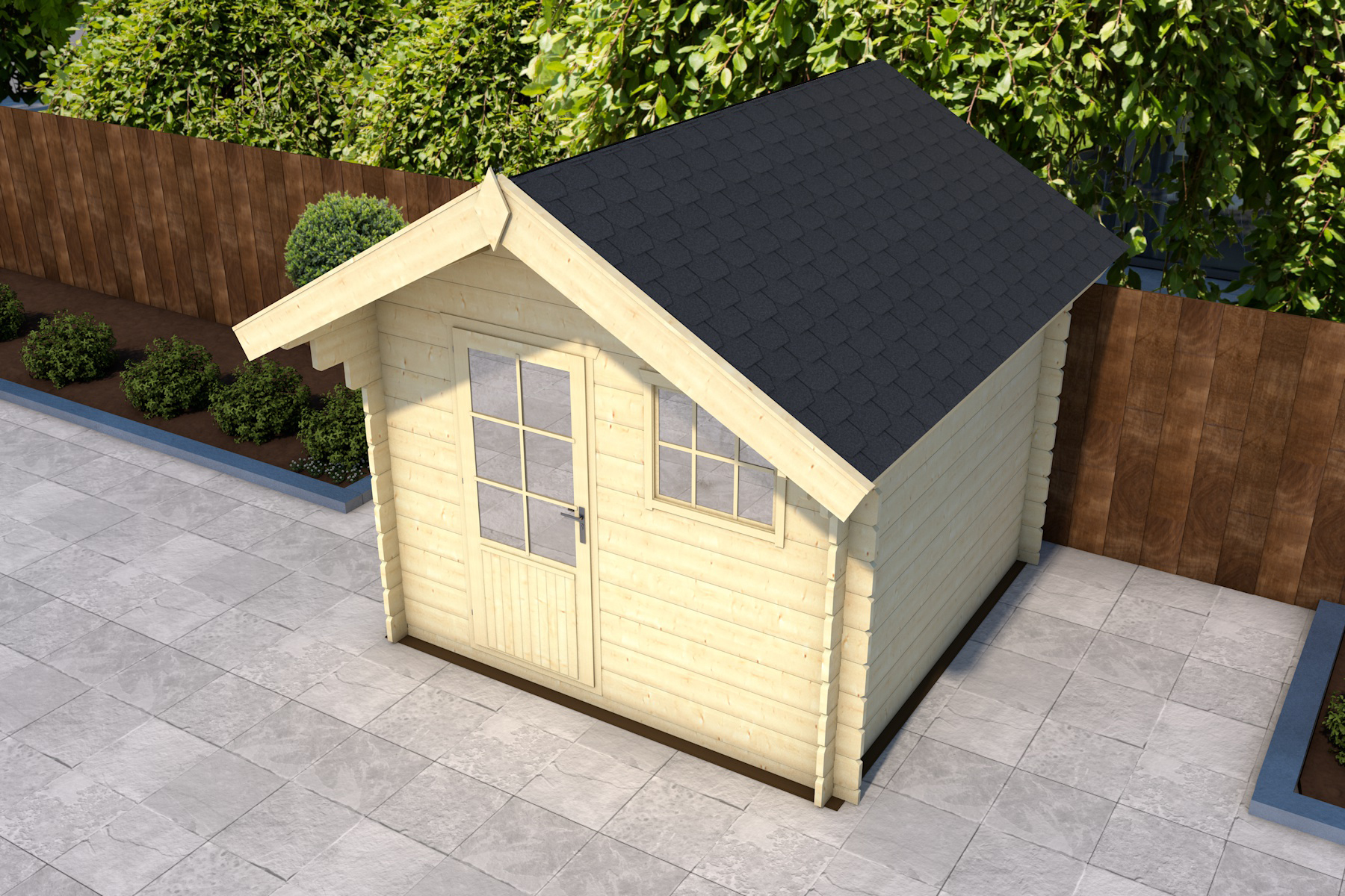 erosie sigaret subtiel Stappenplan: Zelf een houten blokhut / tuinhuis bouwen | Van Kooten Blog